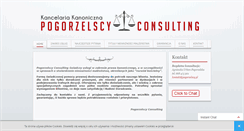 Desktop Screenshot of pogorzelscy.pl