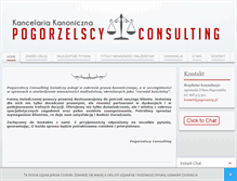 Tablet Screenshot of pogorzelscy.pl